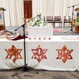 3 Stars Table Cover and Shtender Cover