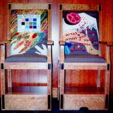 Bris Bima Chairs for Sandek and Elijah