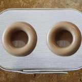 Dry Cleanable torah cover (top view)