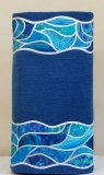 Ocean Wave Stained Glass Border
