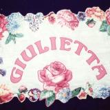Flower Themed Baby Name Wall Hanging Baby Gift