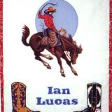 Cowboy Themed Baby Name Wall Hanging Baby Gift