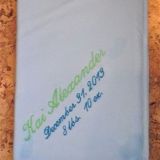 Personalized Baby Blanket