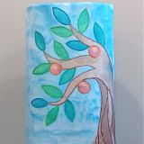 Hand Painted Tree #1