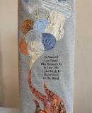 Completed Remember Holocaust Torah Mantle