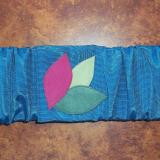 Elasticized-Blue-Torah-Binder-with-Velcro