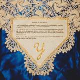 Custom Judaica Heirloom Tablecloth with Family Story